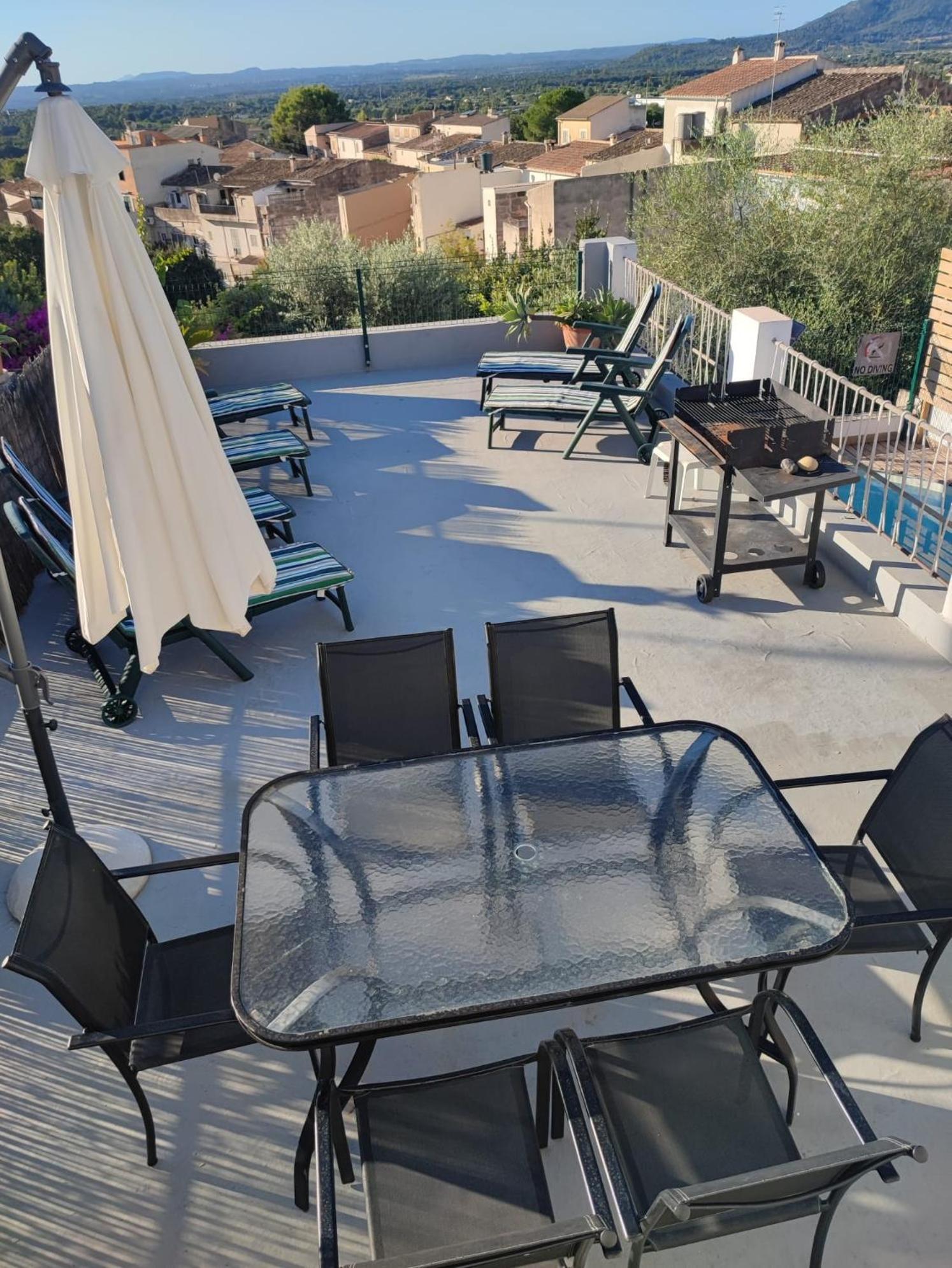 Son Massanet Con Piscina Y Fantasticas Vistas Villa Campanet Eksteriør billede